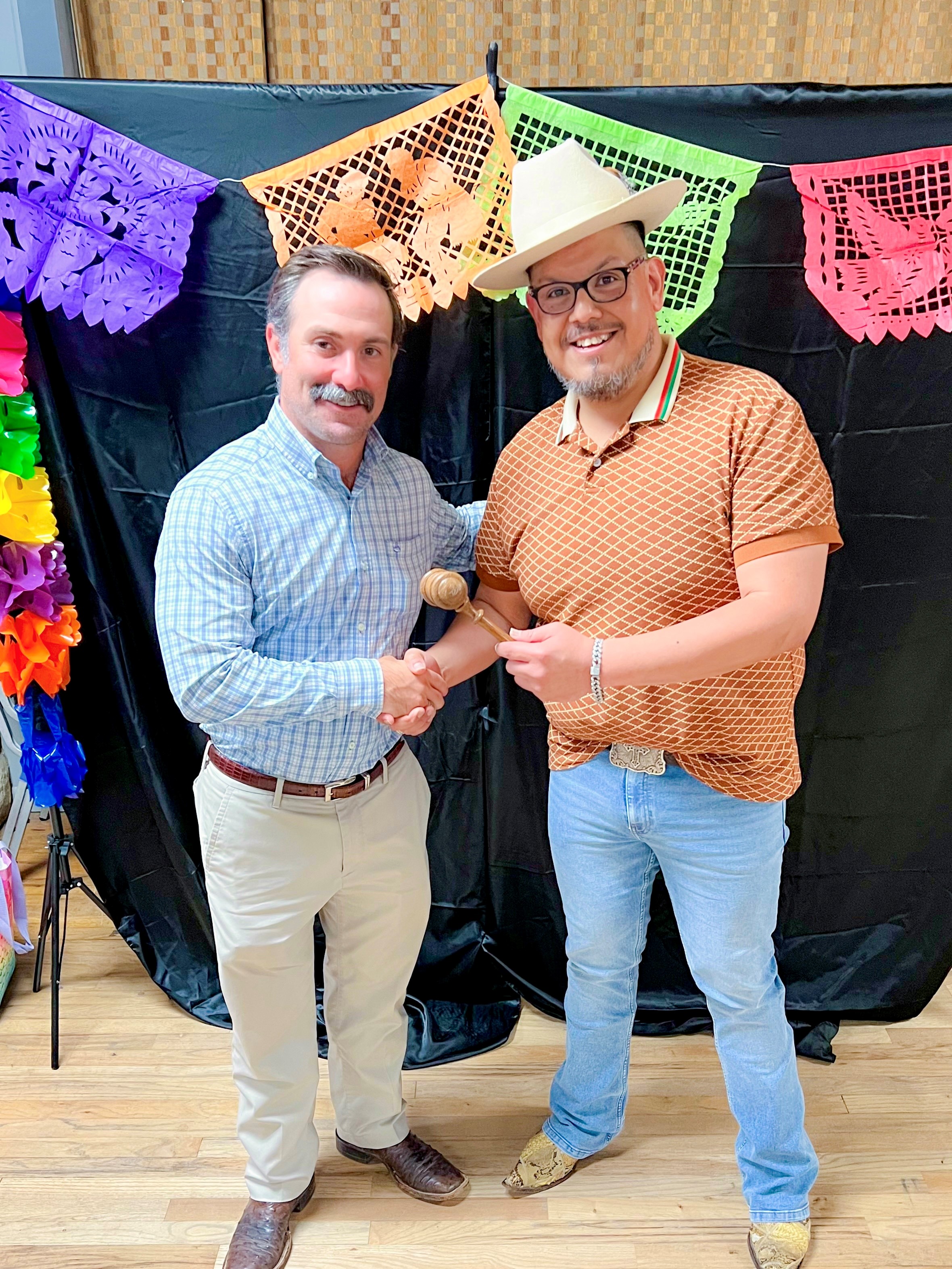 Passing of the gavel